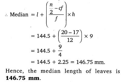 Exercise 14.3 Class 10 Maths NCERT Solutions pdf download Q4.1
