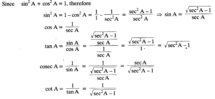 NCERT Solutions for Class 10 Maths Chapter 8 Trigonometry Exercise 8.4 Q2
